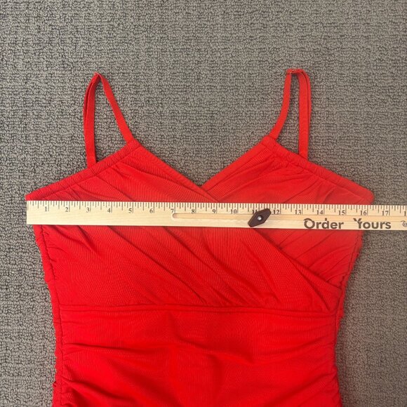 Revolve Elliatt Pippa Dress Womens Medium Knit Mesh Stretch Ruched Bodycon Slit - Picture 4 of 16